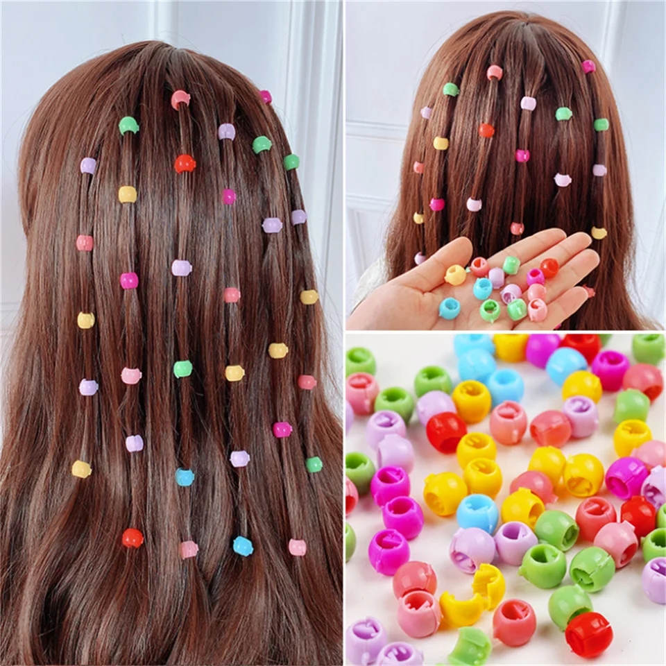 50 Pcs Multicolor Hair Claws and Clips