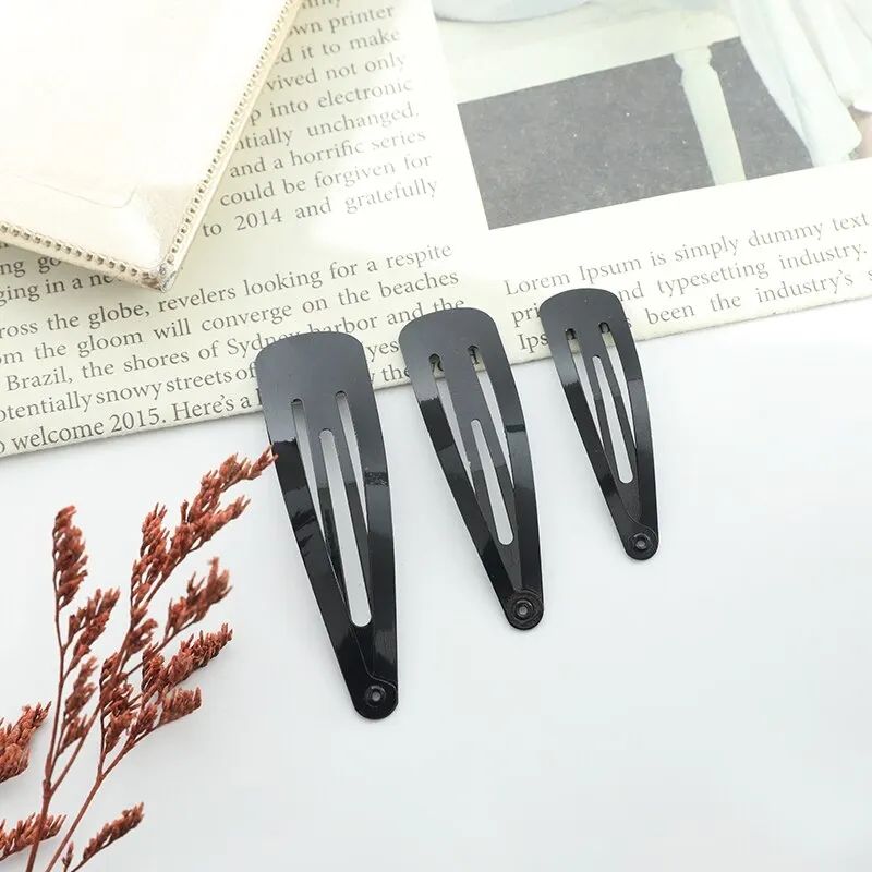 12 Pieces Hair Clips Pins For Girls Multi Color & Black Shade Snap Clips Stylish Hair Styling Accessories Kids Hair Clips Pins Women Hair Clips Pins Metal Hair Snap Pins Fashion Hair Clips Pins For Everyday Use School College Party Hair Clips