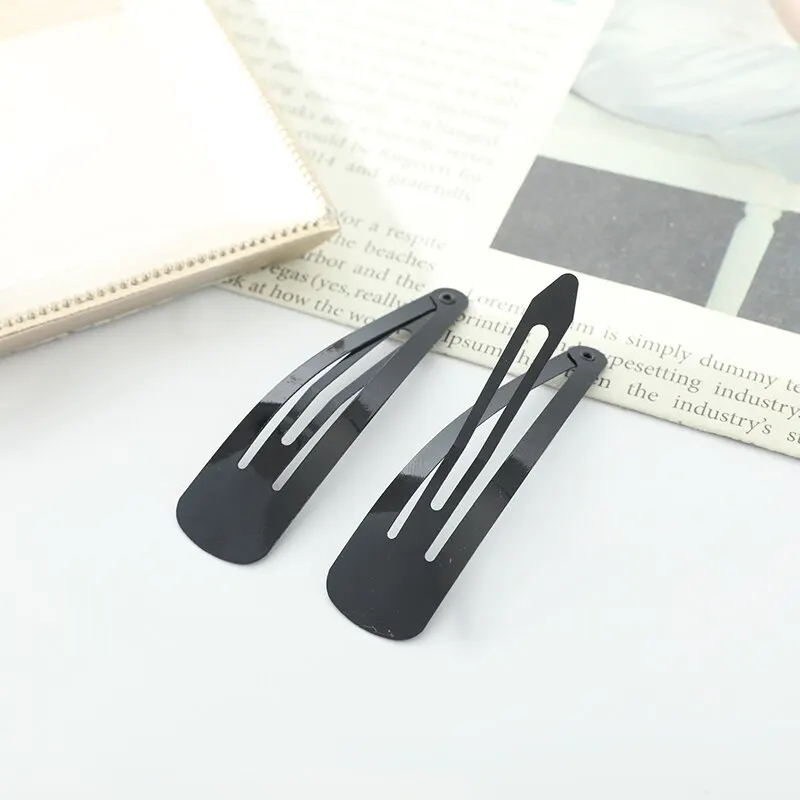 12 Pieces Hair Clips Pins TikTak Hair Catchers School Clips Black Hair Pins Clips Hair Clips Pins Metal Hair Pins Clips Hair Styling Accessories Durable and Adjustable for all Age Ladies Woman Girls Childrens Kids and babies - 12 Pcs Black