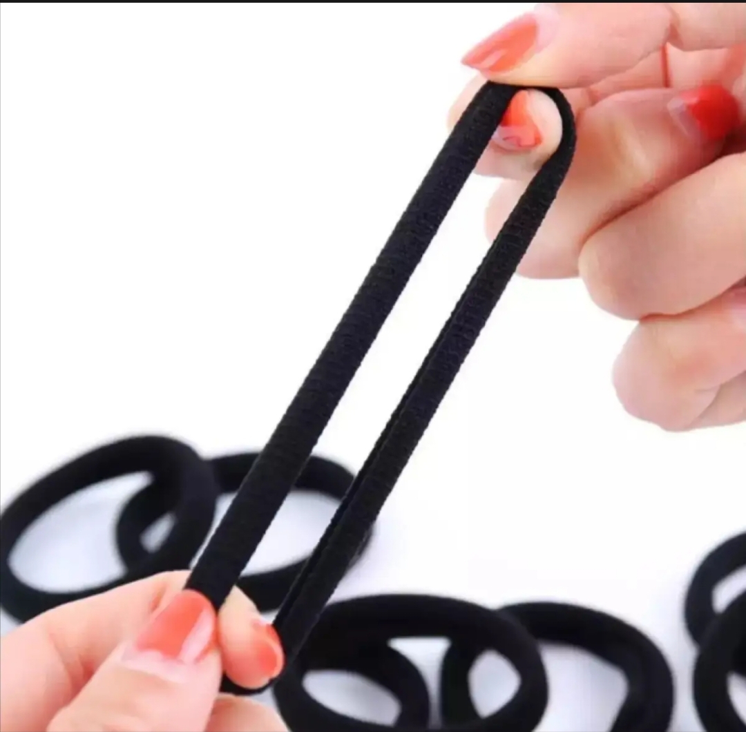 30 Pieces Black Poni Scrunchies Hair Ties Girls School Hair Bands Elastic Hair Styling Accessories Hair Ropes Ponytail Holder Women Hair Ties Strong Grip Hair Elastics Everyday Use Hair Styling Accessories Fashion Hair Scrunchies Durable Hair - 30 Pcs Black Ties
