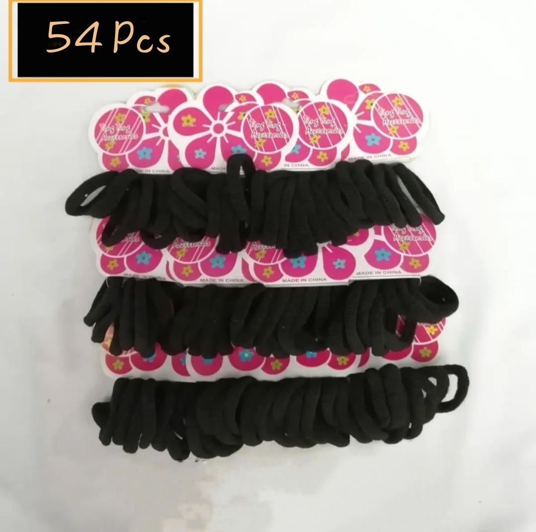 30 Pieces Black Poni Scrunchies Hair Ties Girls School Hair Bands Elastic Hair Styling Accessories Hair Ropes Ponytail Holder Women Hair Ties Strong Grip Hair Elastics Everyday Use Hair Styling Accessories Fashion Hair Scrunchies Durable Hair - 30 Pcs Black Ties