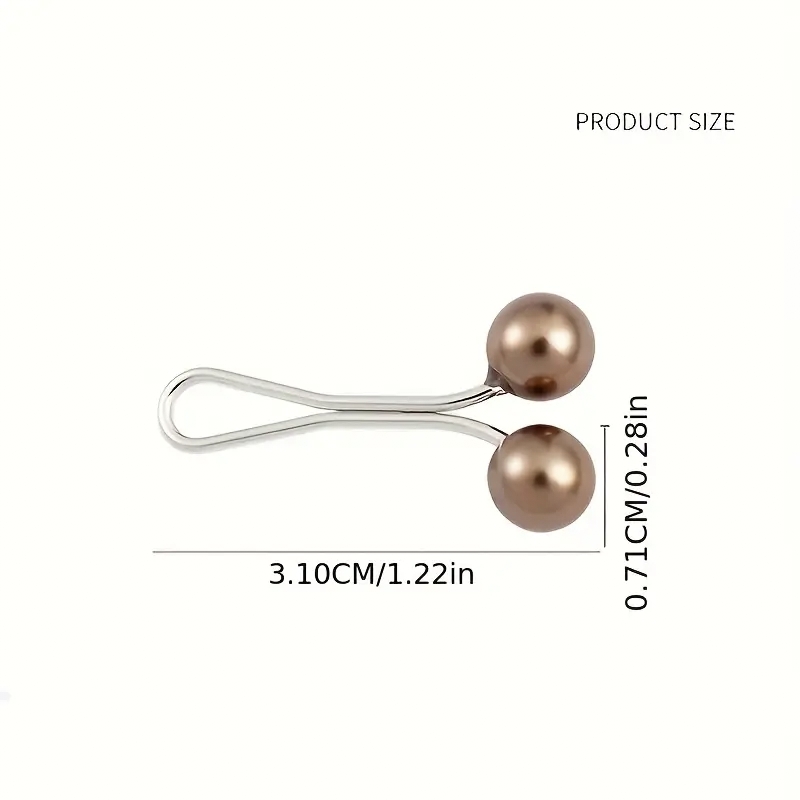 12 Pieces Hijab Scarf Pin Naqab Pin Pants Pin Safety Pin Set Multiple Uses Muslim Prayer Naqab Strip For Girls And Women Stylish Hijab Accessories Scarf Hijab Scarf Pins Brooches For Daily Wear - 15 Pcs Naqab Pin