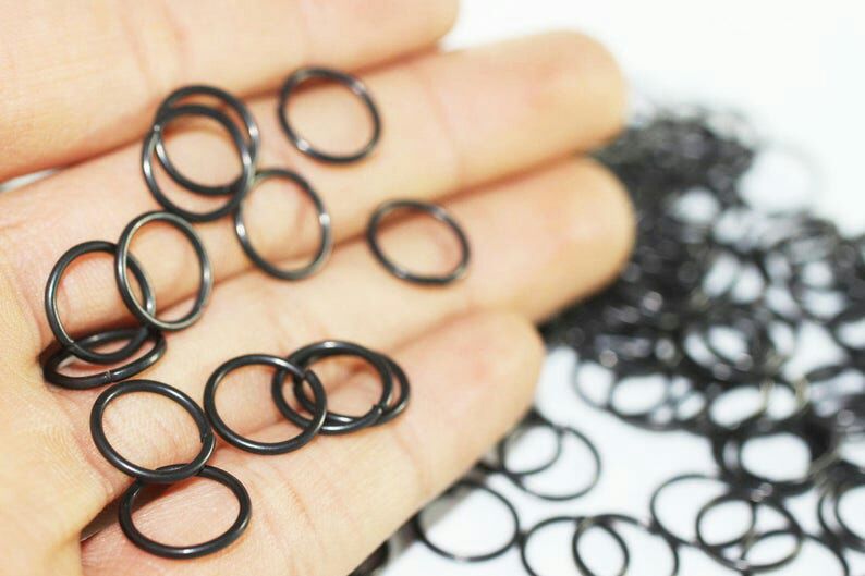 20 Pieces Nose Ring Jewelry Set For Women Long Nose Ring Jewelry Stainless Steel Nose Jewelry Non Piercing Nose Cuff For Girls Light Weight Nose Hoop Fashion Nose Accessory Elegant Nose Ring Jewelry Daily Wear Nose Ring Jewelry For Girls - Black