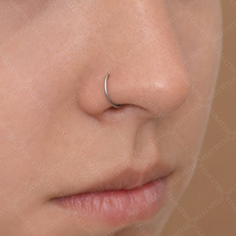 20 Pieces Silver Nose Ring Jewelry Nose Pin Jewelry Set 10 Plain 10 Twisted Spiral 8mm Stainless For Piercing And Non Piercing Women Girls Minimalist Fashion Body Jewelry Value Pack Nose Ring Jewelry Nose Pin Jewelry Naak ki Long Naak ki Bali