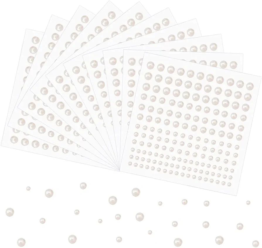 200 Plus Adhesive Vinyl Stickers For Piercing Body Art Face Sticker Nose Ring Jewelry Sticker Fake Piercing Tattoo Stickers Nail Art Stickers Lip Stickers For Girls Women Party Makeup Accessories Simple To Use Long Lasting Fashion Body - Beige