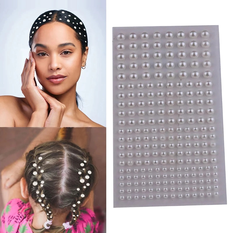200 Plus Adhesive Vinyl Stickers For Piercing Body Art Face Sticker Nose Ring Jewelry Sticker Fake Piercing Tattoo Stickers Nail Art Stickers Lip Stickers For Girls Women Party Makeup Accessories Simple To Use Long Lasting Fashion Body - Beige