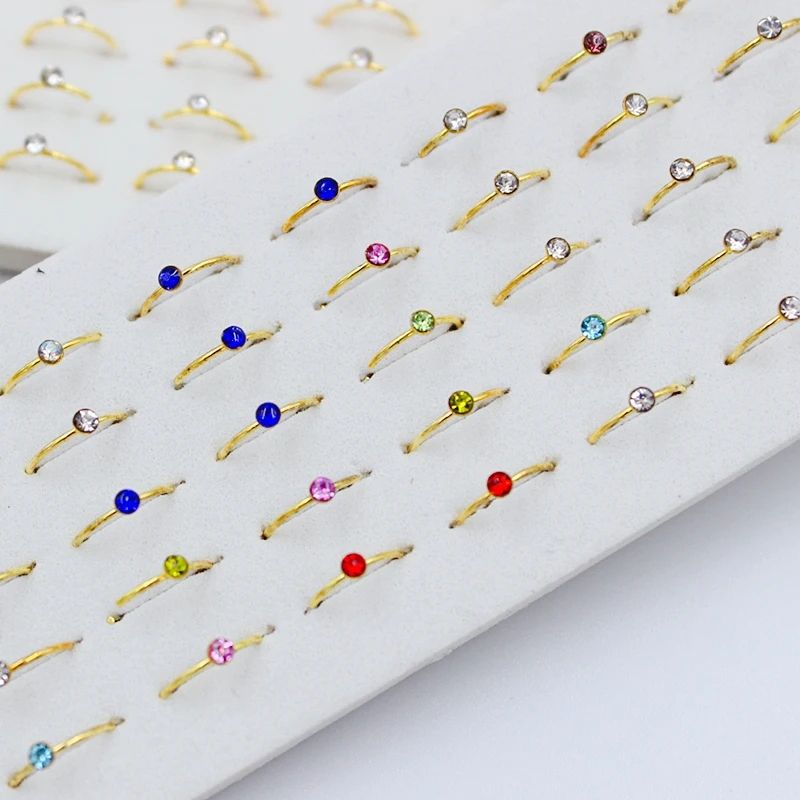 5 Pieces Nose Ring Jewelry Nose Pin Jewelry Stainless Steel Golden Silver 8mm Nose Ring Jewelrys For Piercing And Non Piercing Stylish Nose Hoop For Women Girls Unisex Nose Jewelry Durable Non Fade Light Weight Comfortable Nose Pin Jewelry - Multicolor