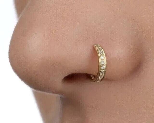 Zarkoon Hoops Earrings Rounded Shape Embedded Stone Sterilize Ear Studs Elegant Stainless Steel Earrings Silver And Gold Tone Stylish Fashion Jewelry For Girls And Women Everyday Party Wear Fashion Jewelry - Golden